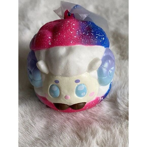 iBloom Squishy Cutie Choucream Sheratan The Sheep Cream Puff Galaxy Soft - Picture 4 of 12
